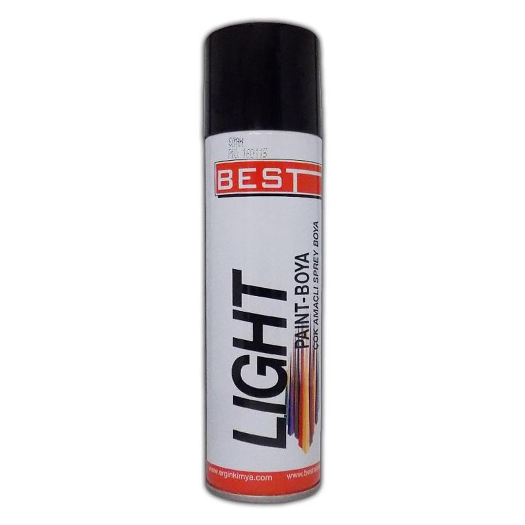Best Sprey Boya Light (Siyah) 225 ml.