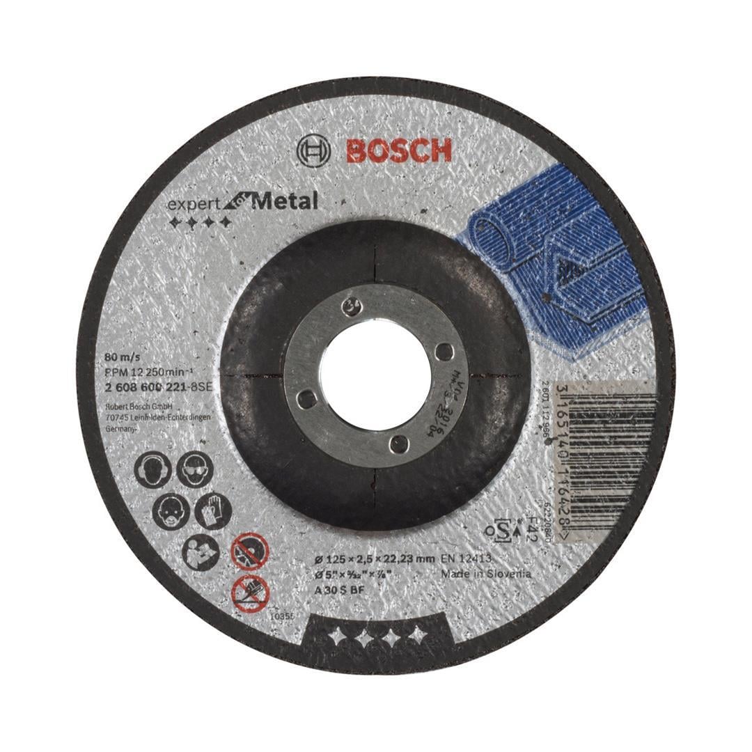 Bosch 125x2.5 mm Expert for Metal Bombeli Kesme Diski