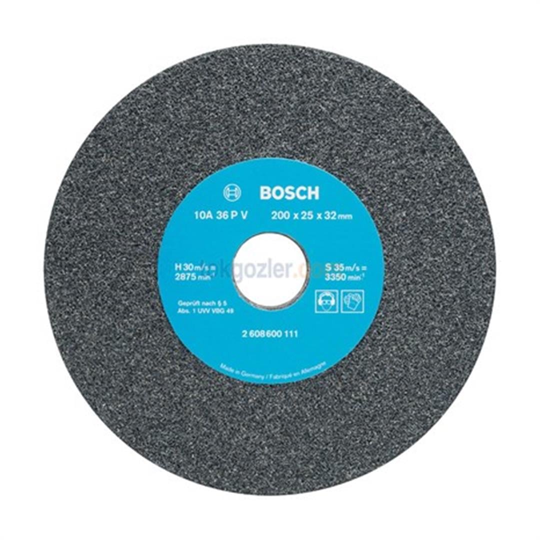 Bosch 200x25x32 mm 36 K GSM 200/D Taşlama Motoru İçin Zımpara Diski