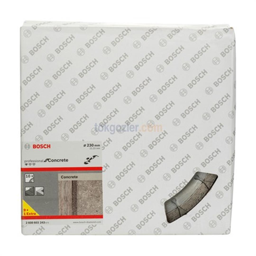 Bosch 9+1 Standard for Concrete - Beton İçin Elmas Kesme Diski 230 mm