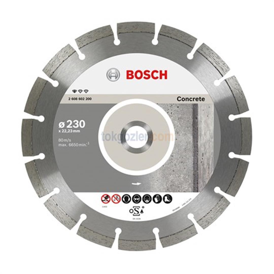Bosch 9+1 Standard for Concrete - Beton İçin Elmas Kesme Diski 230 mm