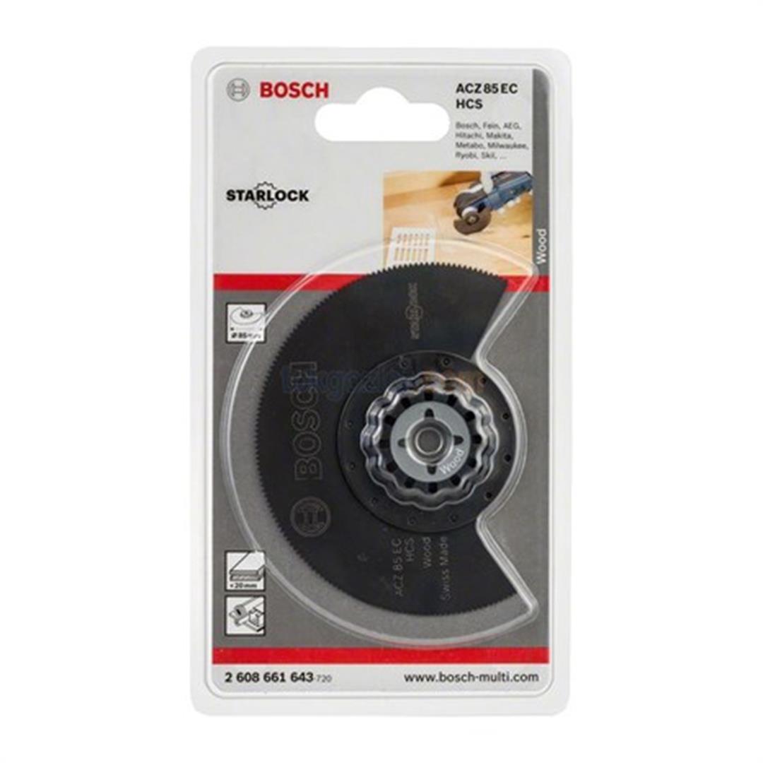 Bosch ACZ 85 EC Wood 1li HCS Segman Testere Bıçağı