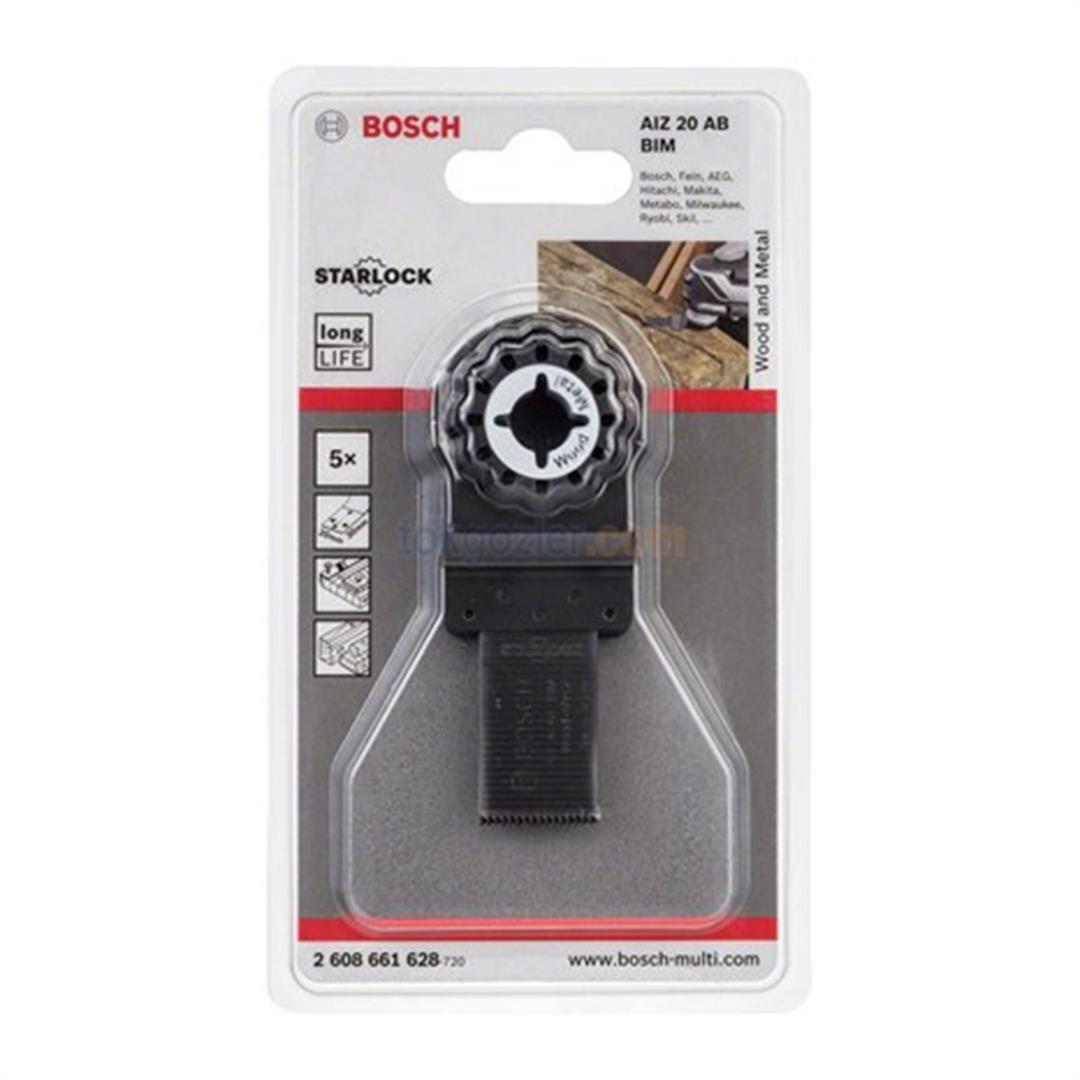 Bosch AIZ 20 AB Wood and Metal 5li BIM Daldırma Testere Bıçağı