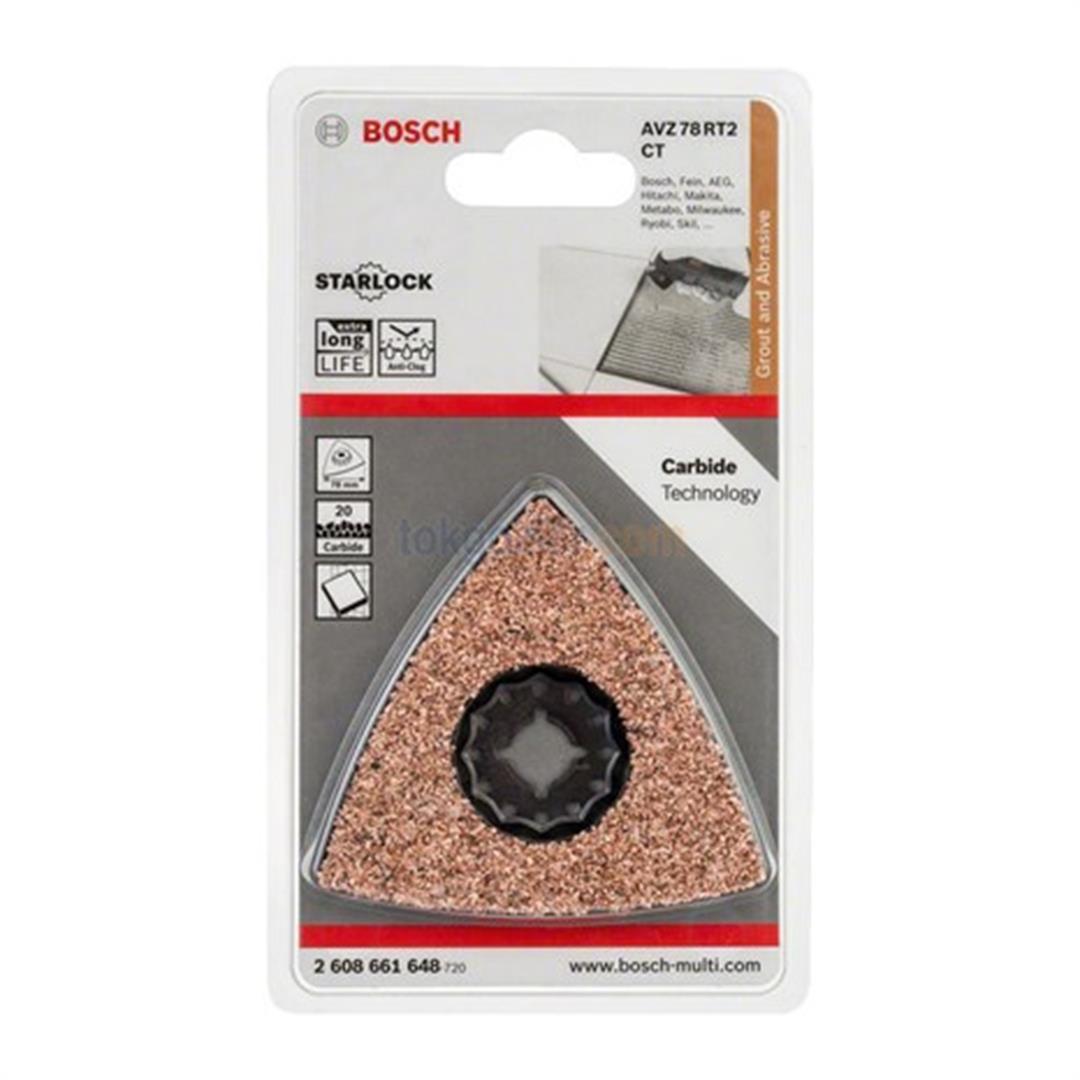 Bosch AVZ 78 RT2 1li Karbür RIFF Zımpara Tabanı