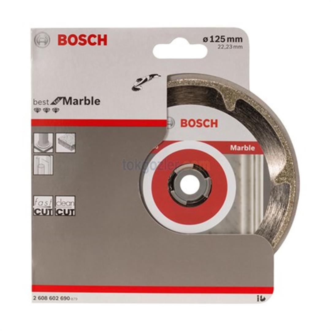 Bosch Best for Marble - Mermer İçin Elmas Kesme Diski 125 mm