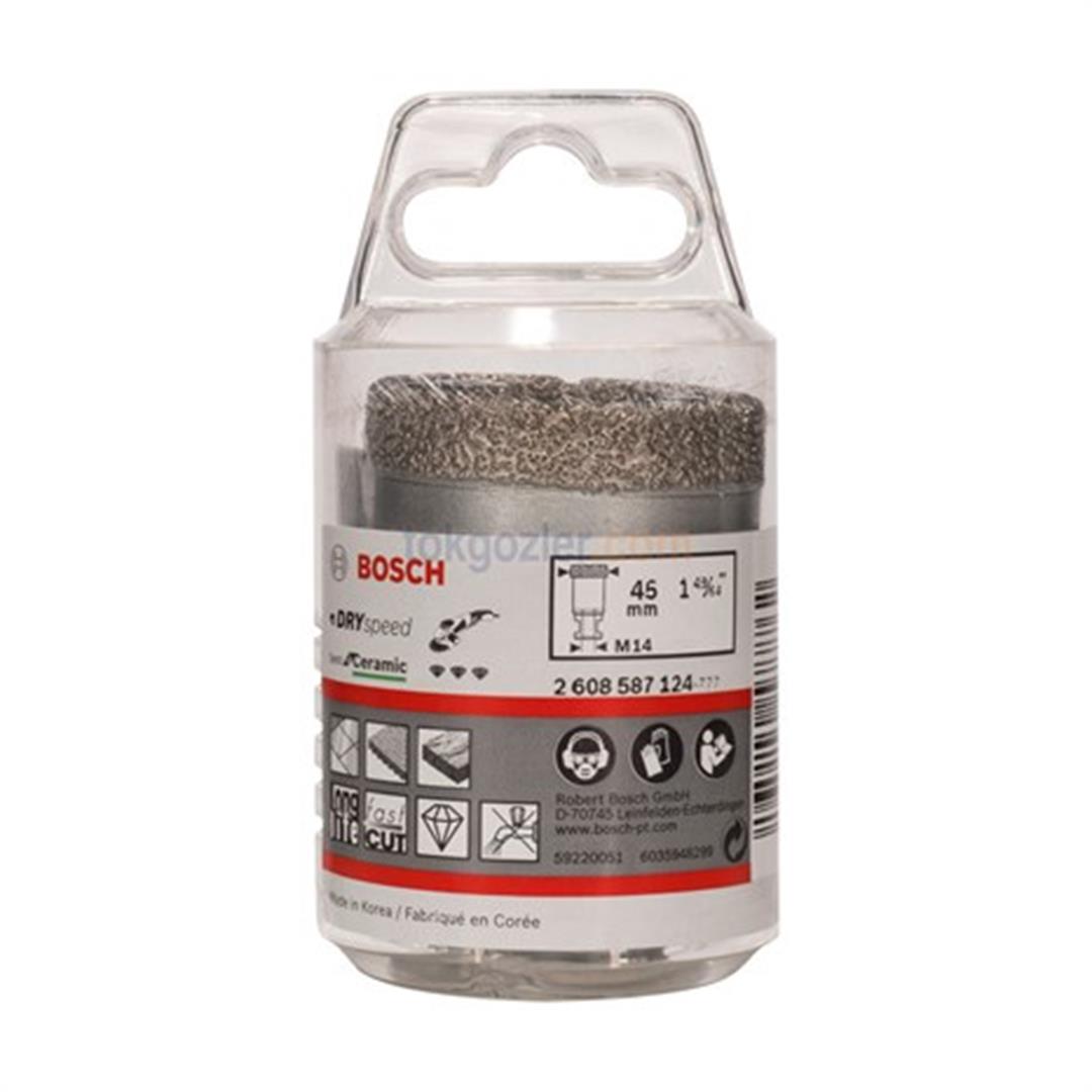 Bosch DrySpeed Best for Ceramic Kuru Elmas Delici - Seramik İçin 45x35 mm