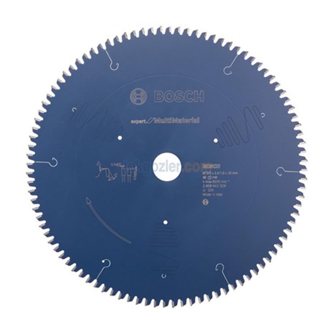 Bosch Expert for MultiMaterial 305x30 mm 96 Diş Daire Testere Bıçağı