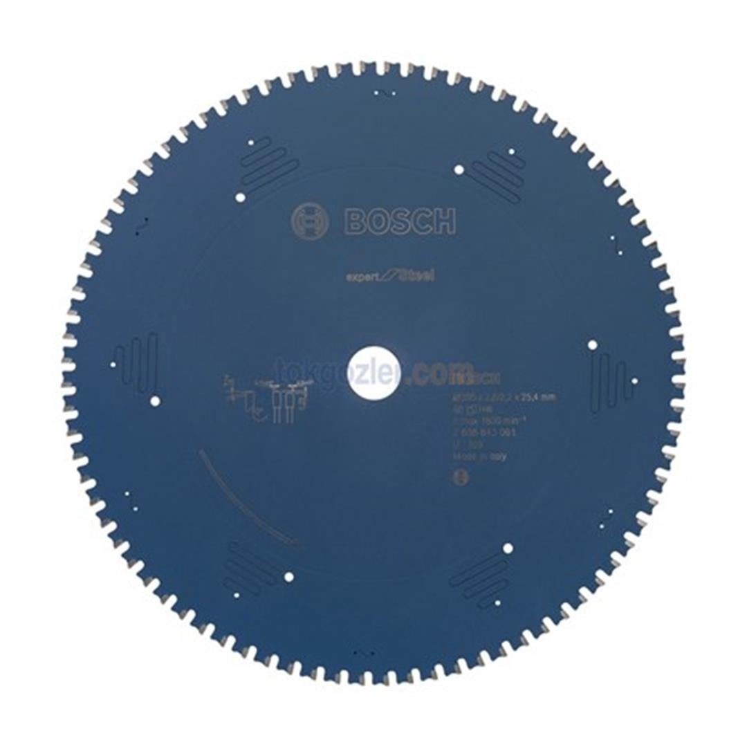 Bosch Expert for Steel 305x25.40 mm 80 Diş Çelik Daire Testere Bıçağı