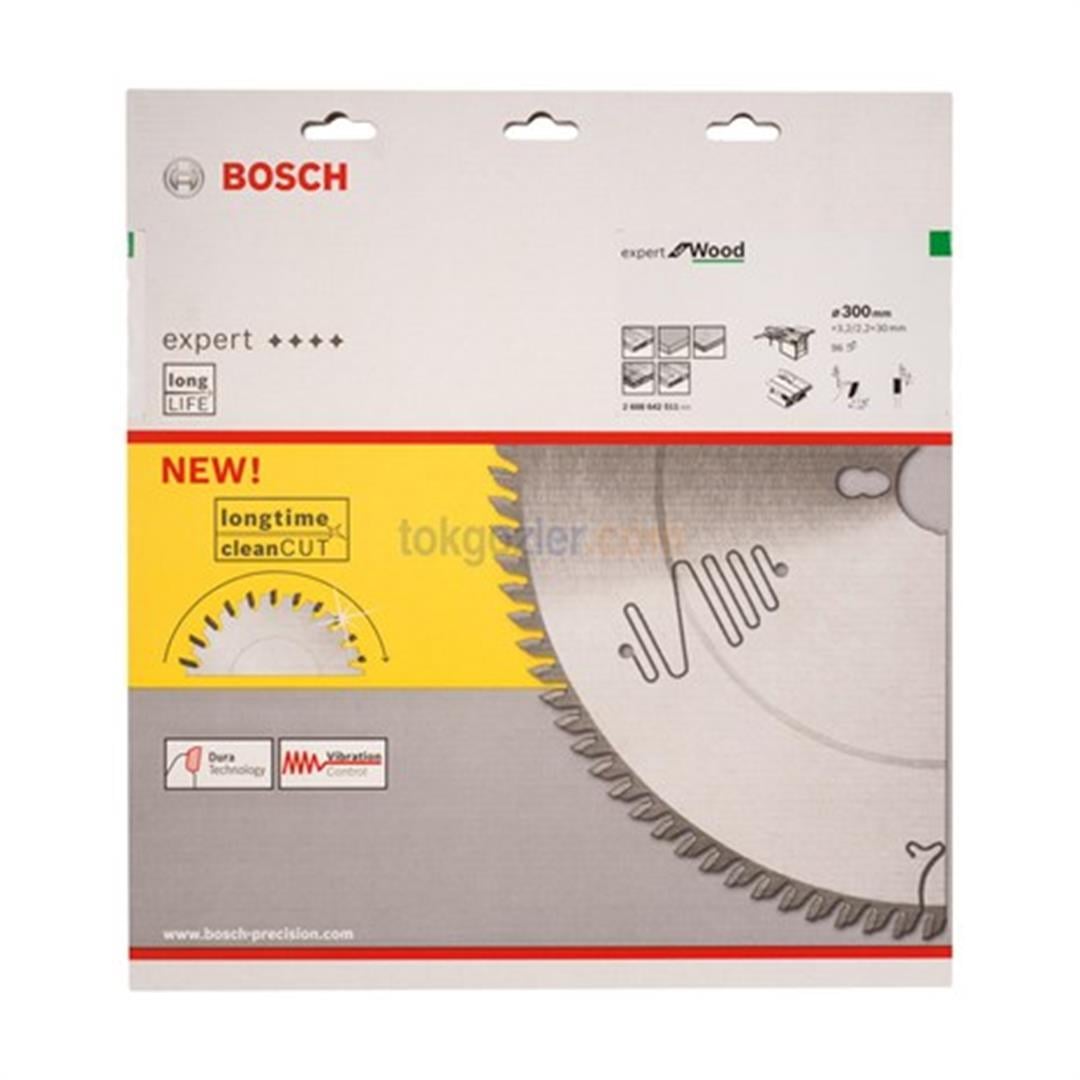 Bosch Expert for Wood 300x30 mm 96 Diş Ahşap İçin Daire Testere Bıçağı