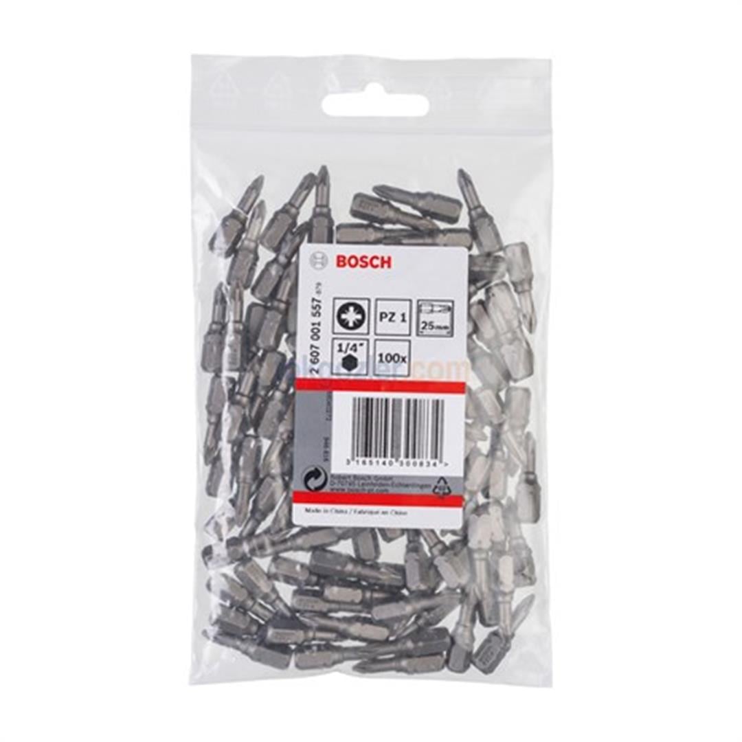 Bosch ExtraHard Ekstra Sert Vidalama Ucu PZ 1x25 mm 100lü Paket