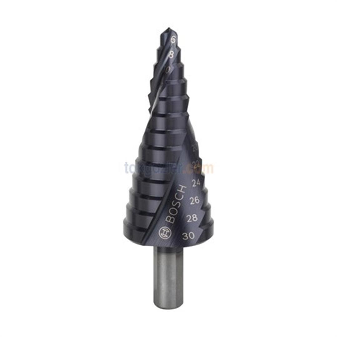 Bosch HSS-AlTiN 13 Kademeli Metal Matkap Ucu 6-30 mm