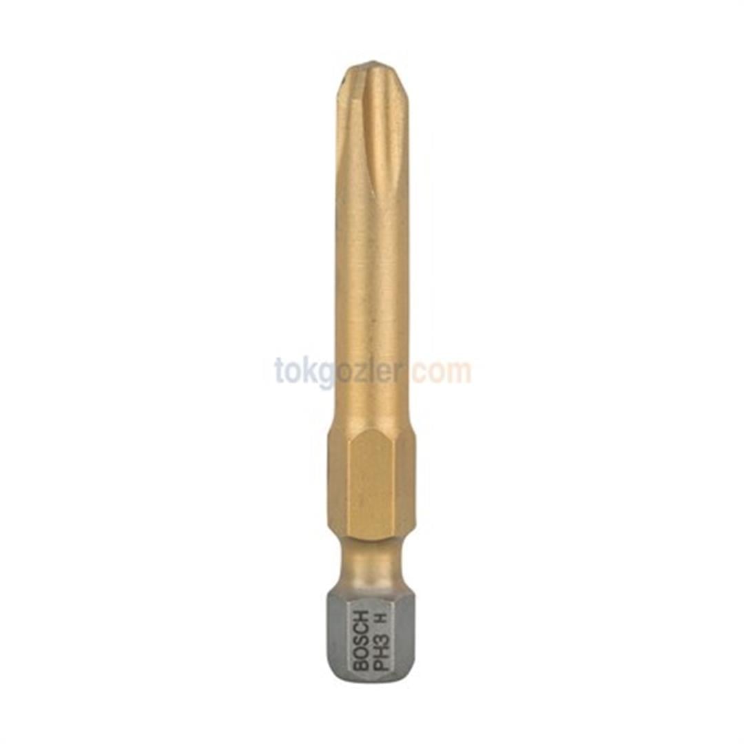 Bosch MaxGrip Vidalama Ucu PH3x49 mm 3lü Paket