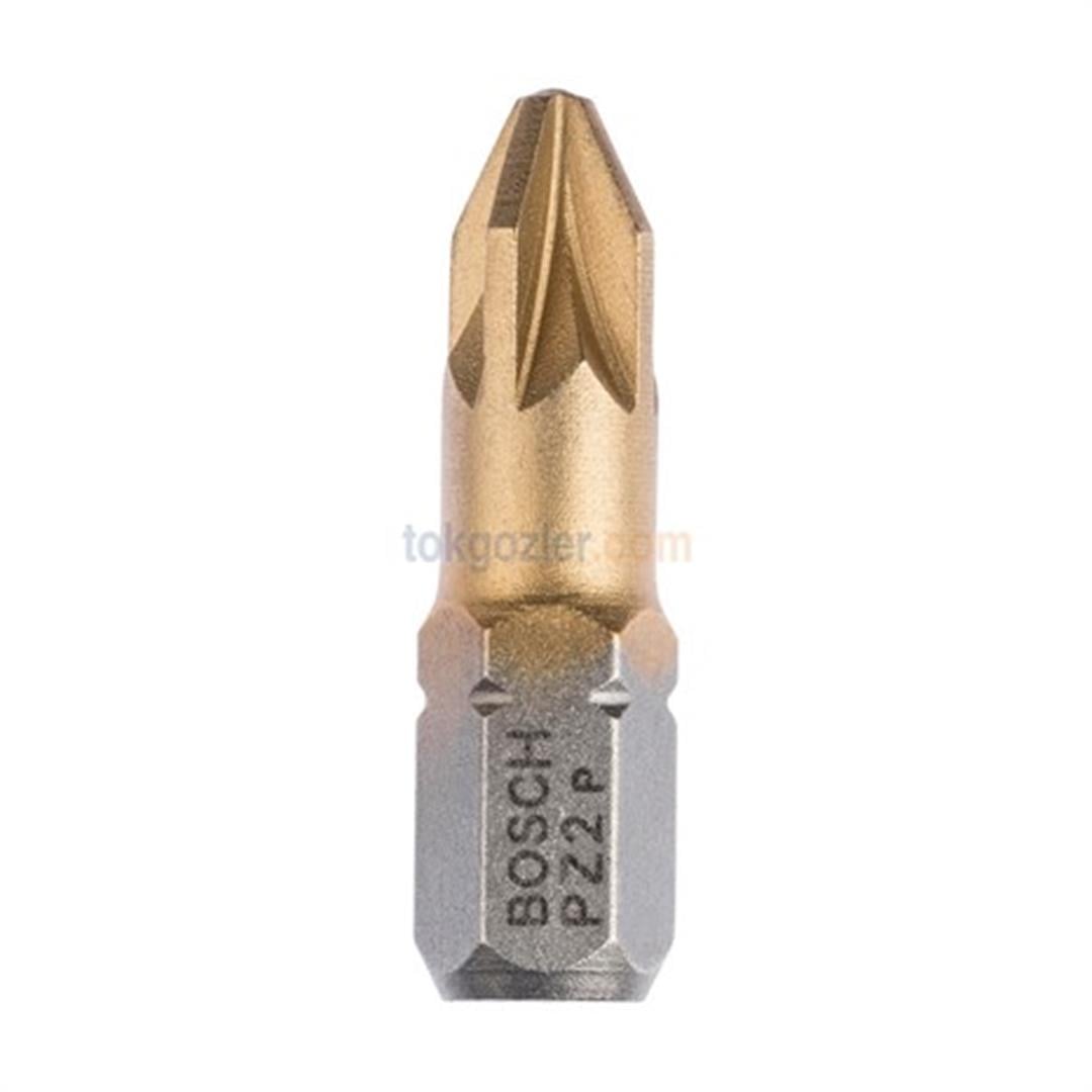 Bosch MaxGrip Vidalama Ucu PZ 2x25 mm 10lu Paket