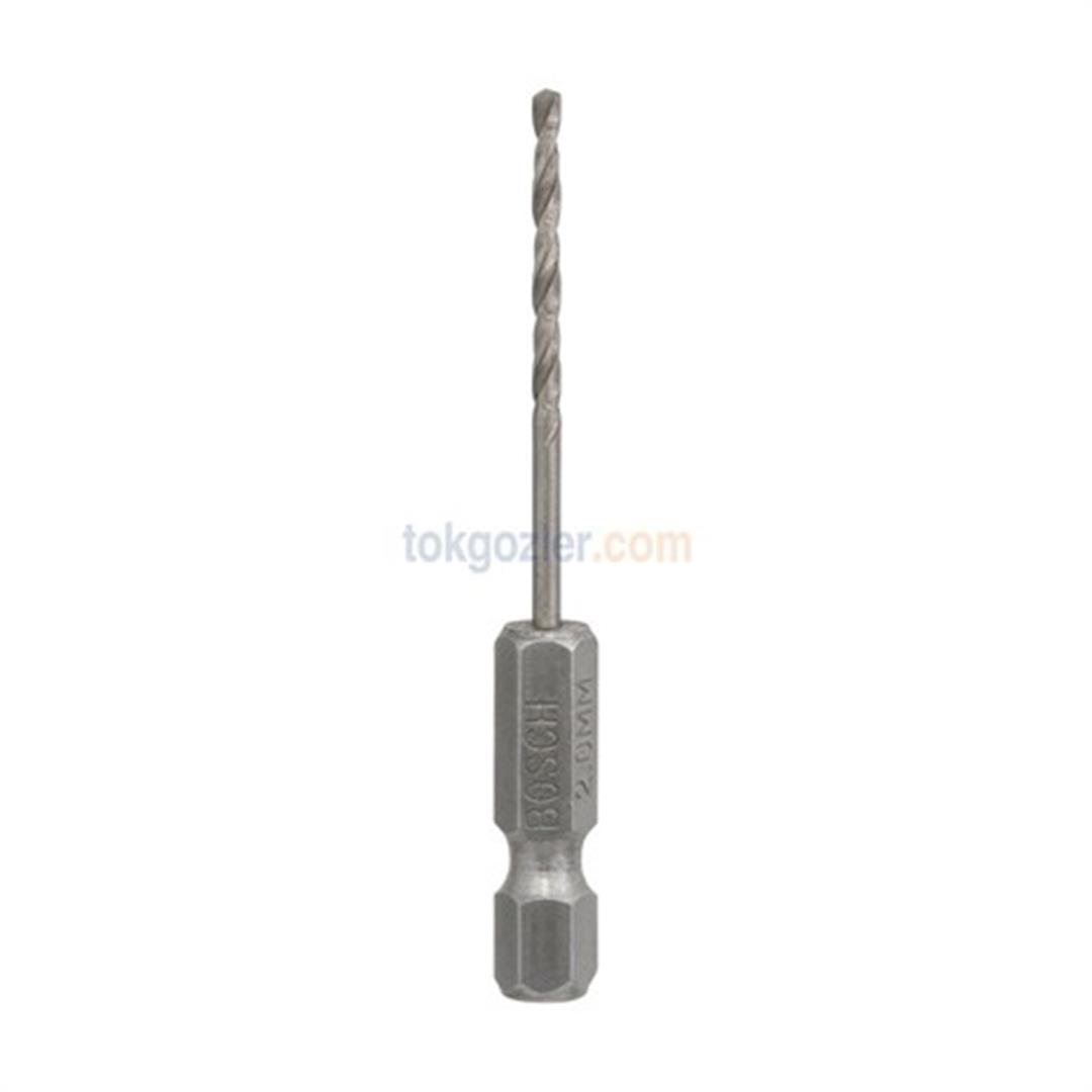 Bosch Metal Matkap Ucu 2x62 mm 1/4 Hex Şaft