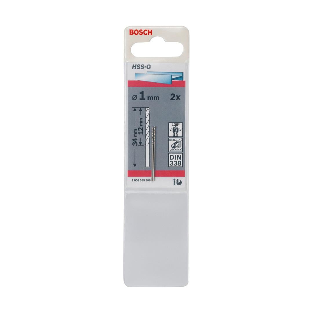 Bosch Metal Matkap Ucu HSS-G 1x34 mm 2li Paket