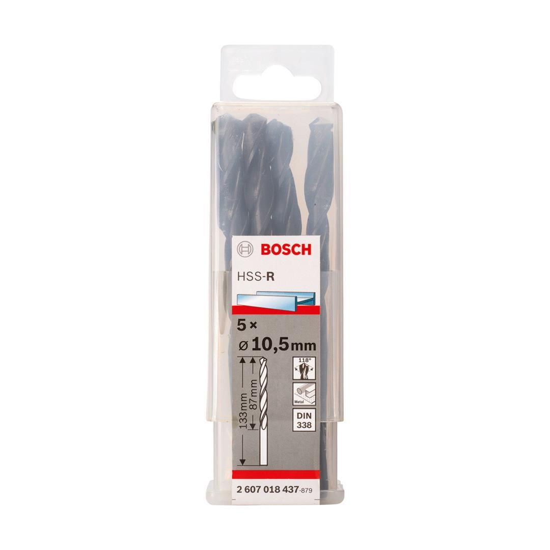 Bosch Metal Matkap Ucu HSS-R 10.5x133 mm 5li Paket