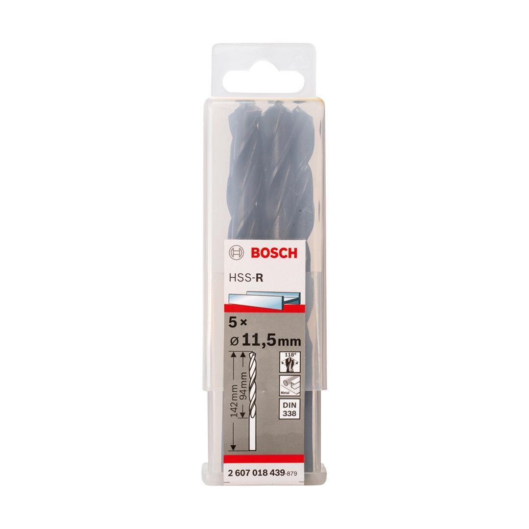 Bosch Metal Matkap Ucu HSS-R 11.5x142 mm 5li Paket