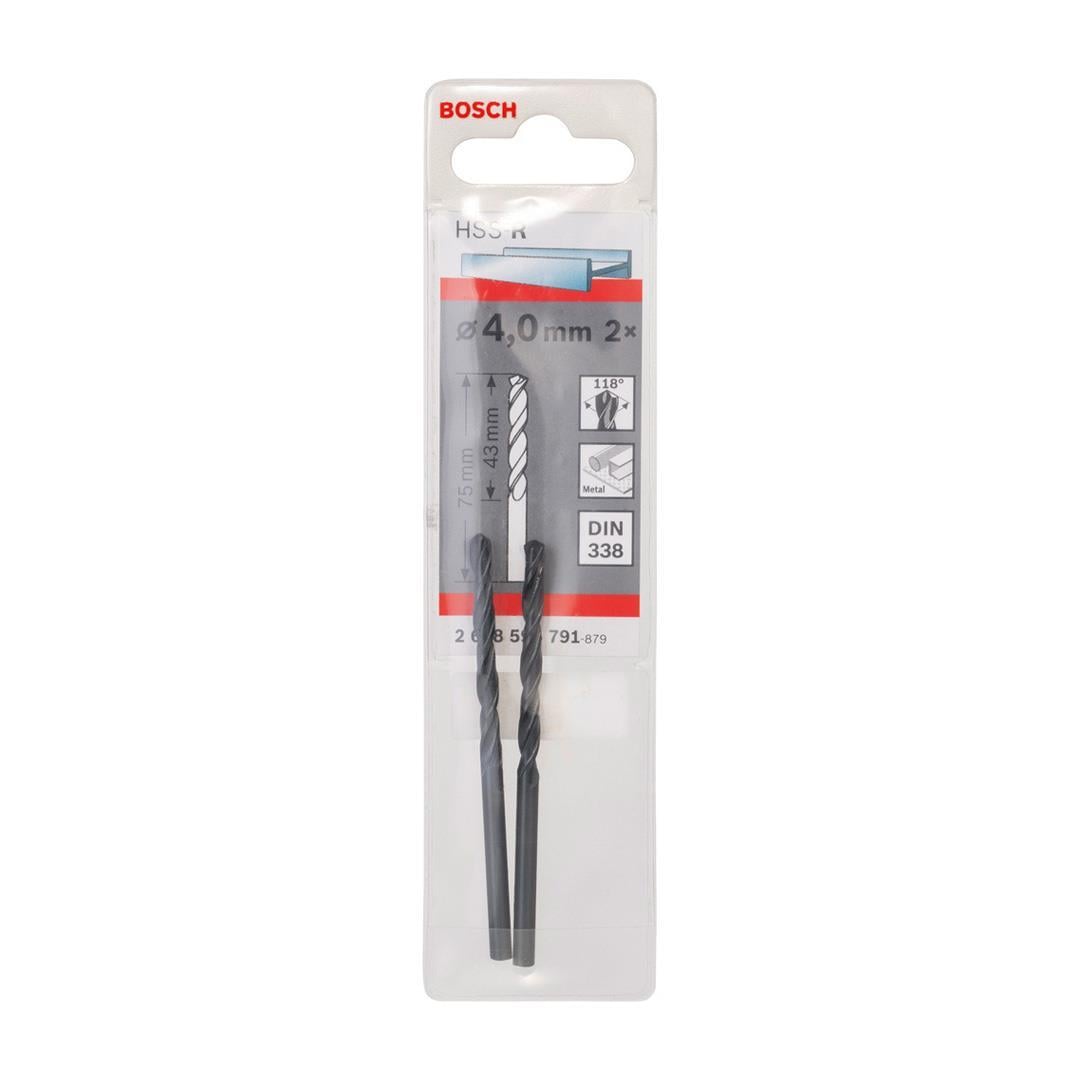 Bosch Metal Matkap Ucu HSS-R 4x75 mm 2li Paket