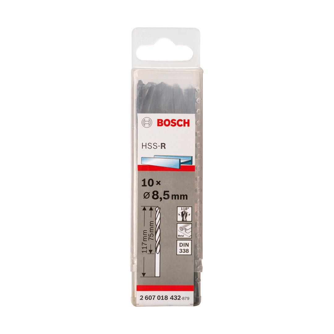 Bosch Metal Matkap Ucu HSS-R 8.5x117 mm 10lu Paket