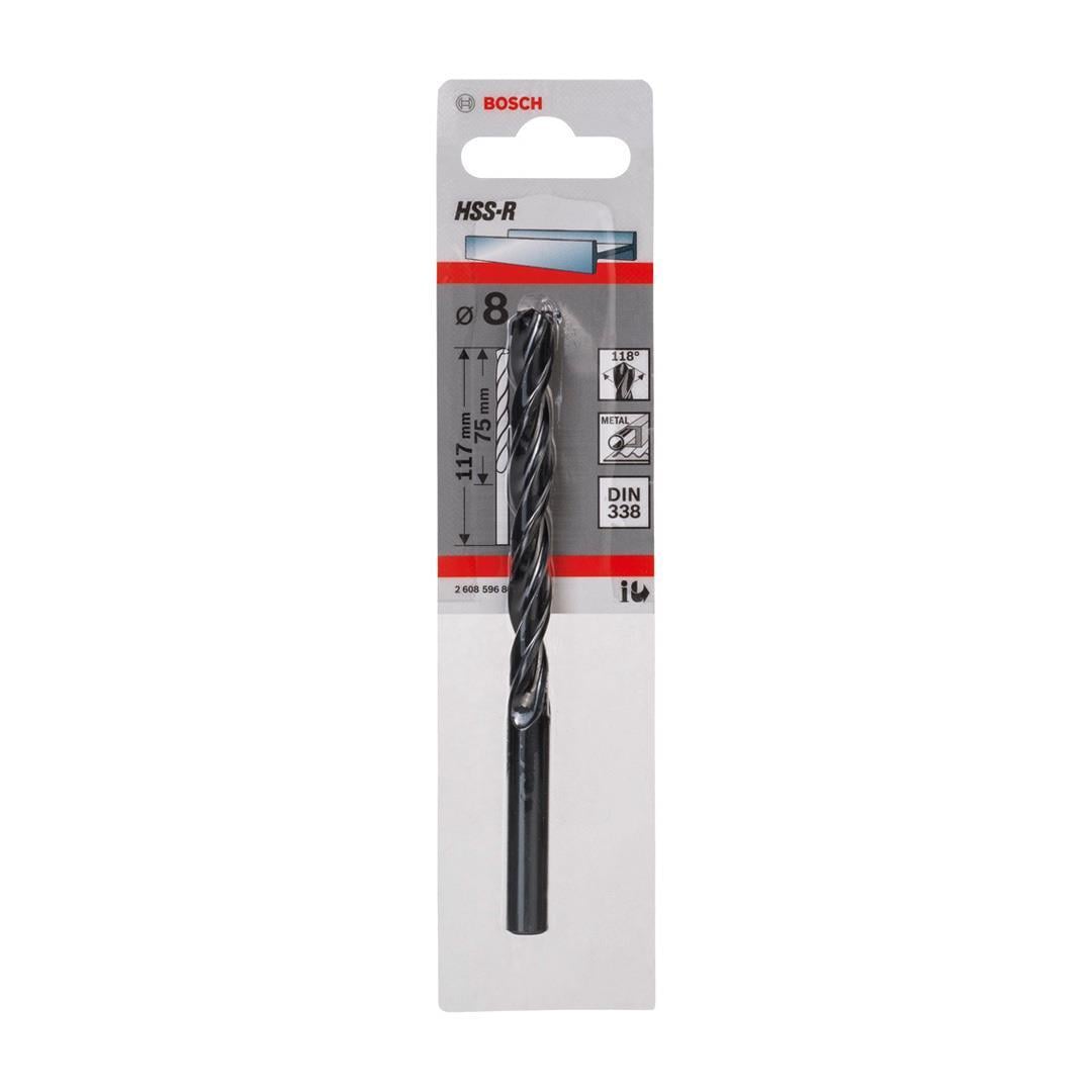 Bosch Metal Matkap Ucu HSS-R 8x117 mm