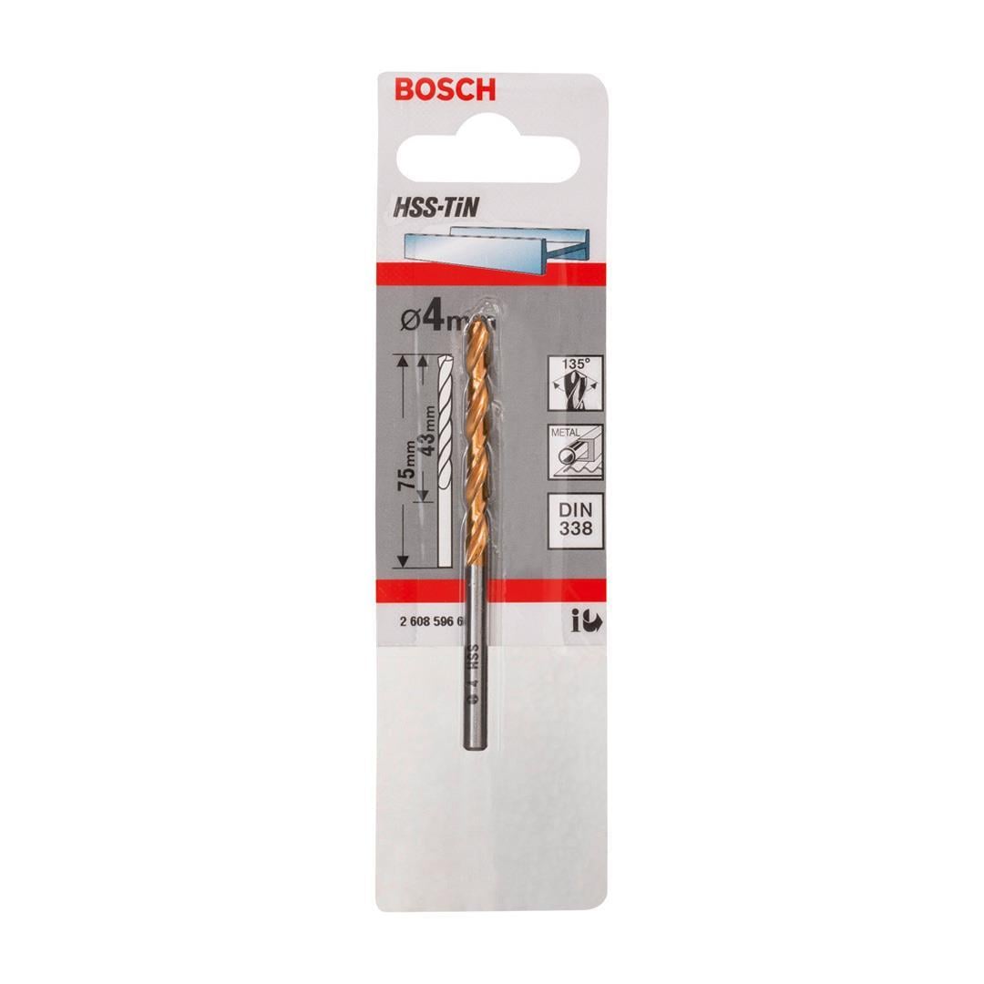 Bosch Metal Matkap Ucu HSS-TiN 4x75 mm