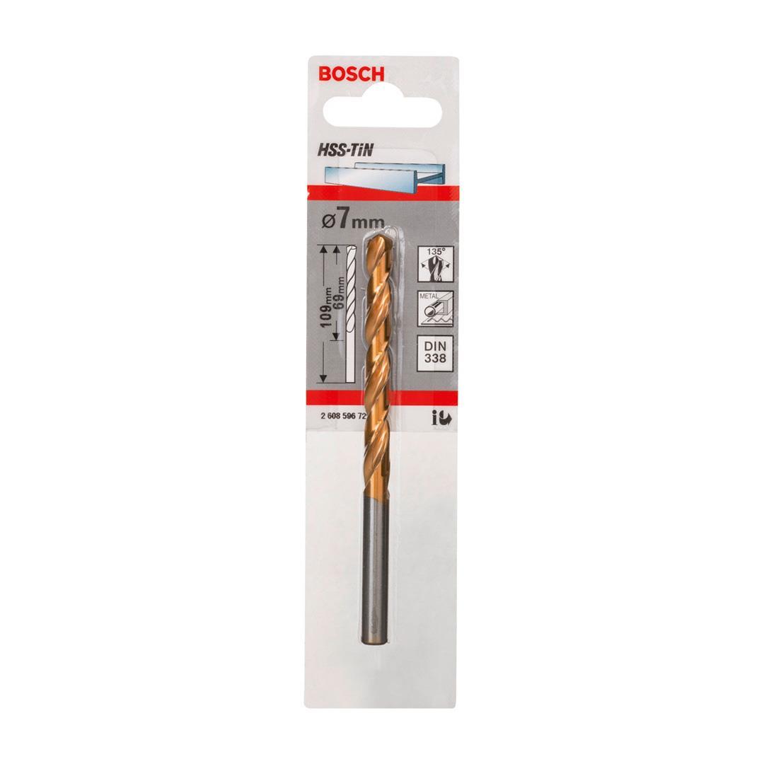 Bosch Metal Matkap Ucu HSS-TiN 7x109 mm