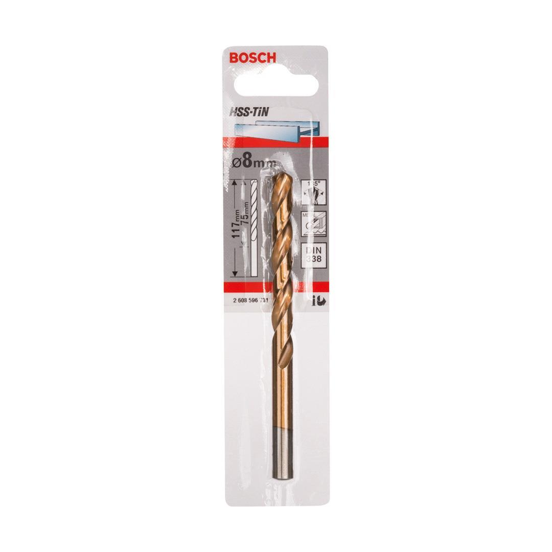 Bosch Metal Matkap Ucu HSS-TiN 8x117 mm
