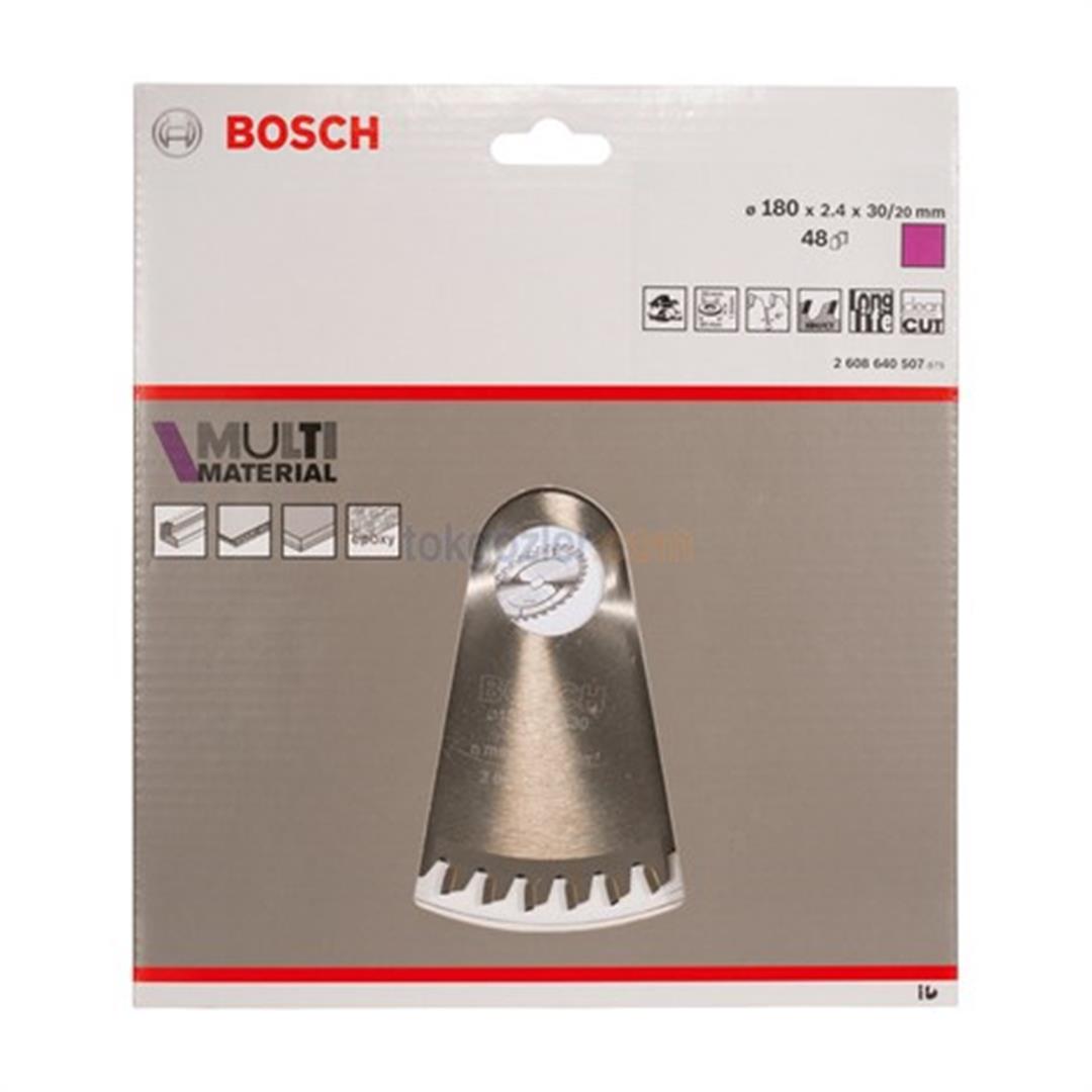 Bosch MultiMaterial 180x30/20 mm 48 Diş Daire Testere Bıçağı