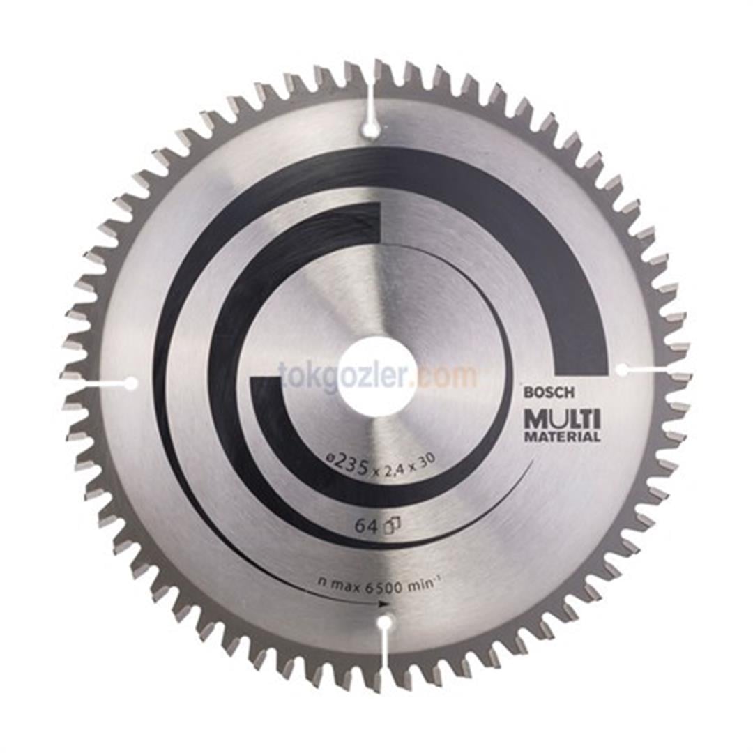 Bosch MultiMaterial 235x30/25 mm 64 Diş Daire Testere Bıçağı