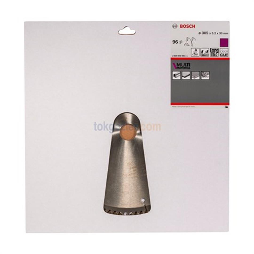 Bosch MultiMaterial 305x30 mm 96 Diş Daire Testere Bıçağı