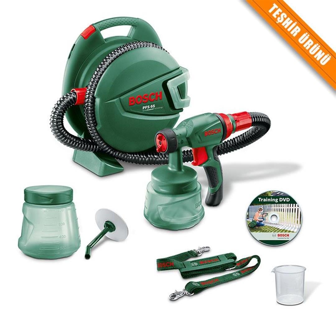 Bosch PFS 65 Boya Tabancası + 600 ml Boya Haznesi