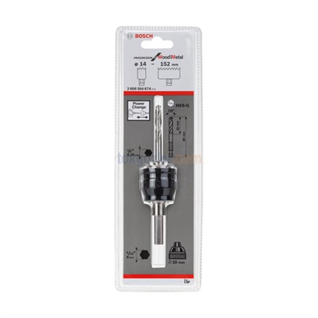 Bosch Power Change Adaptör 8 mm Hex Şaft