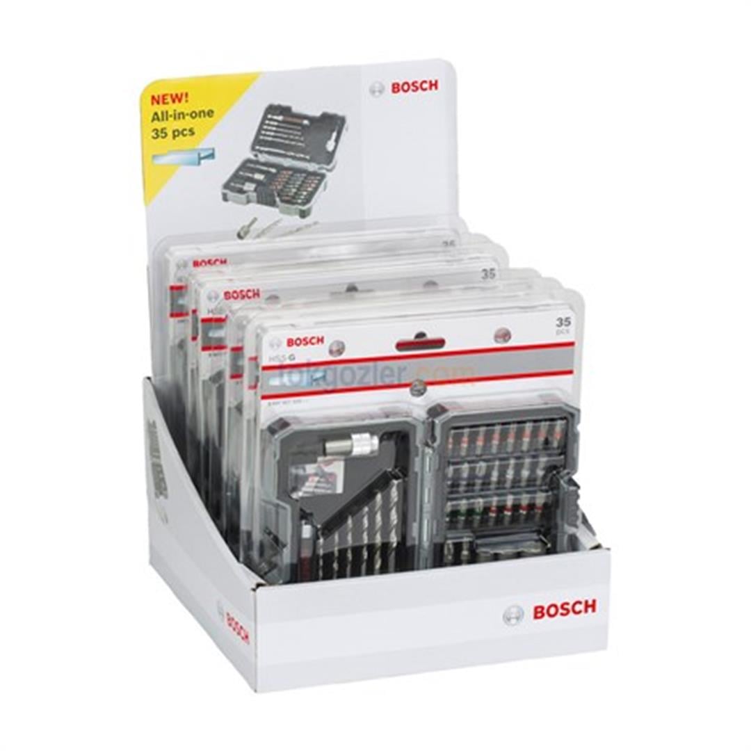 Bosch Profesyonel 35 Parçalı Metal Matkap ve Vidalama Ucu Seti