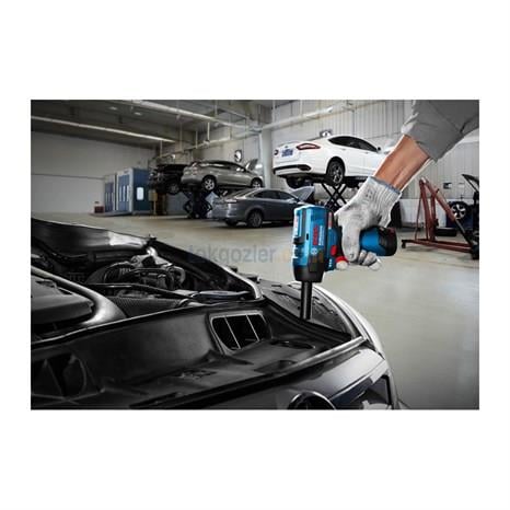 Bosch Profesyonel GDS 12 V-115 EC 1,5 Ah Çift Akülü Darbeli Somun Sıkma - Kömürsüz Motor