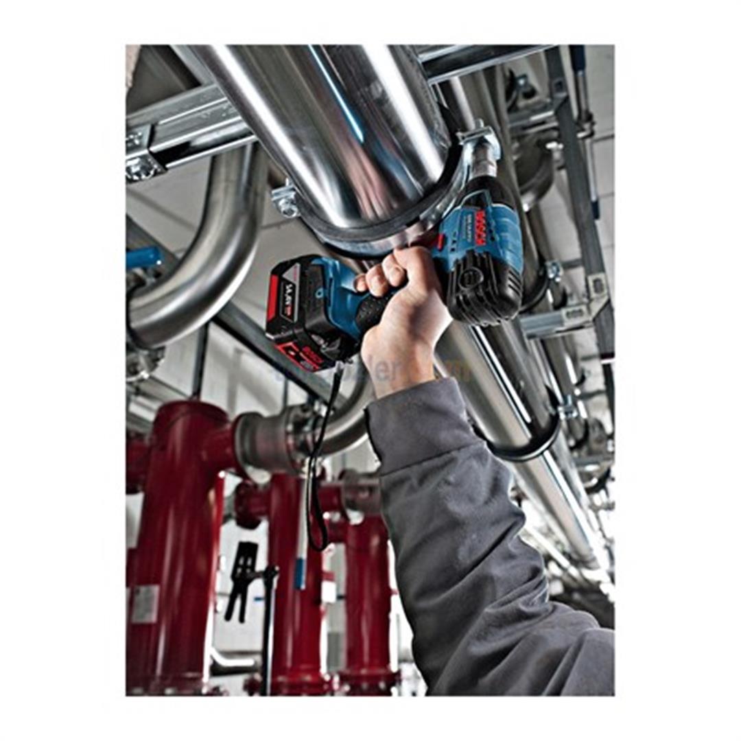 Bosch Profesyonel GDS 14,4 V-LI 4 Ah Çift Akülü Darbeli Somun Sıkma - L-boxx Çantalı