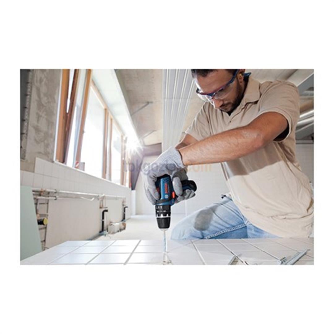 Bosch Profesyonel GSB 12V-15 2 Ah Çift Akülü Darbeli Delme/Vidalama - Çantalı
