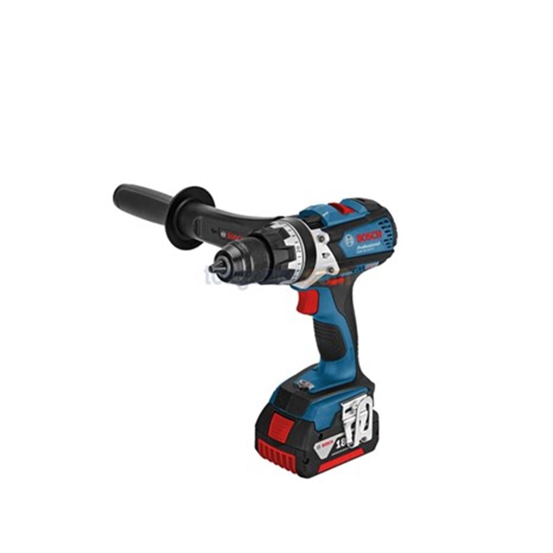 Bosch Profesyonel GSB 18 VE-EC 4 Ah Çift Akülü Darbeli Delme/Vidalama - Kömürsüz Motor