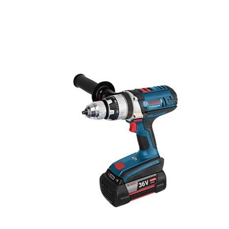 Bosch Profesyonel GSB 36 VE-2-LI 4 Ah Çift Akülü Darbeli Delme/Vidalama - L-boxx Çantalı