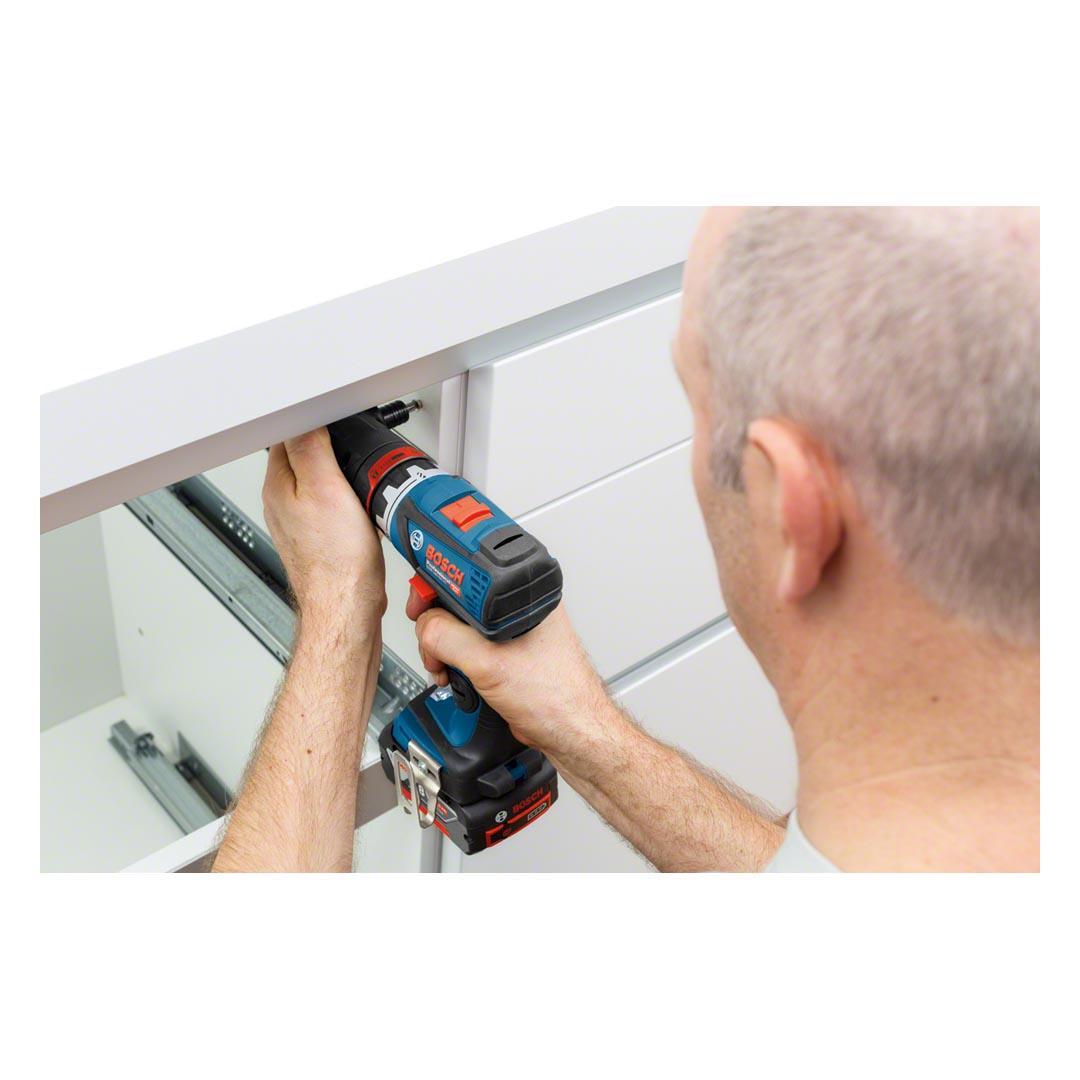 Bosch Profesyonel GSR 18V-60 FC 18 Volt 5.0 Ah Çift Akülü Delme/Vidalama Makinesi L-Boxx Çantalı