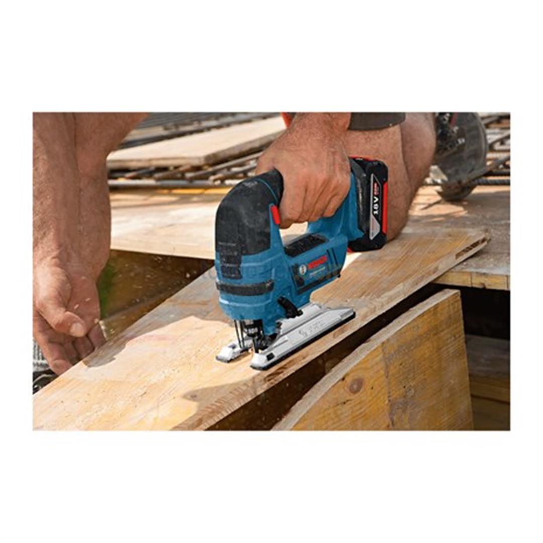 Bosch Profesyonel GST 18 V-LI B 4 Ah Çift Akülü Dekupaj Testere - L-boxx Çantalı