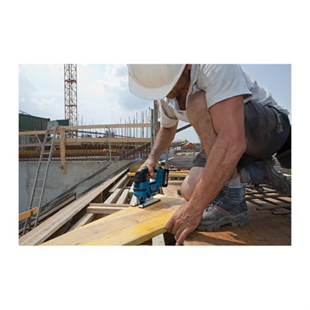 Bosch Profesyonel GST 18 V-LI B 4 Ah Çift Akülü Dekupaj Testere - L-boxx Çantalı