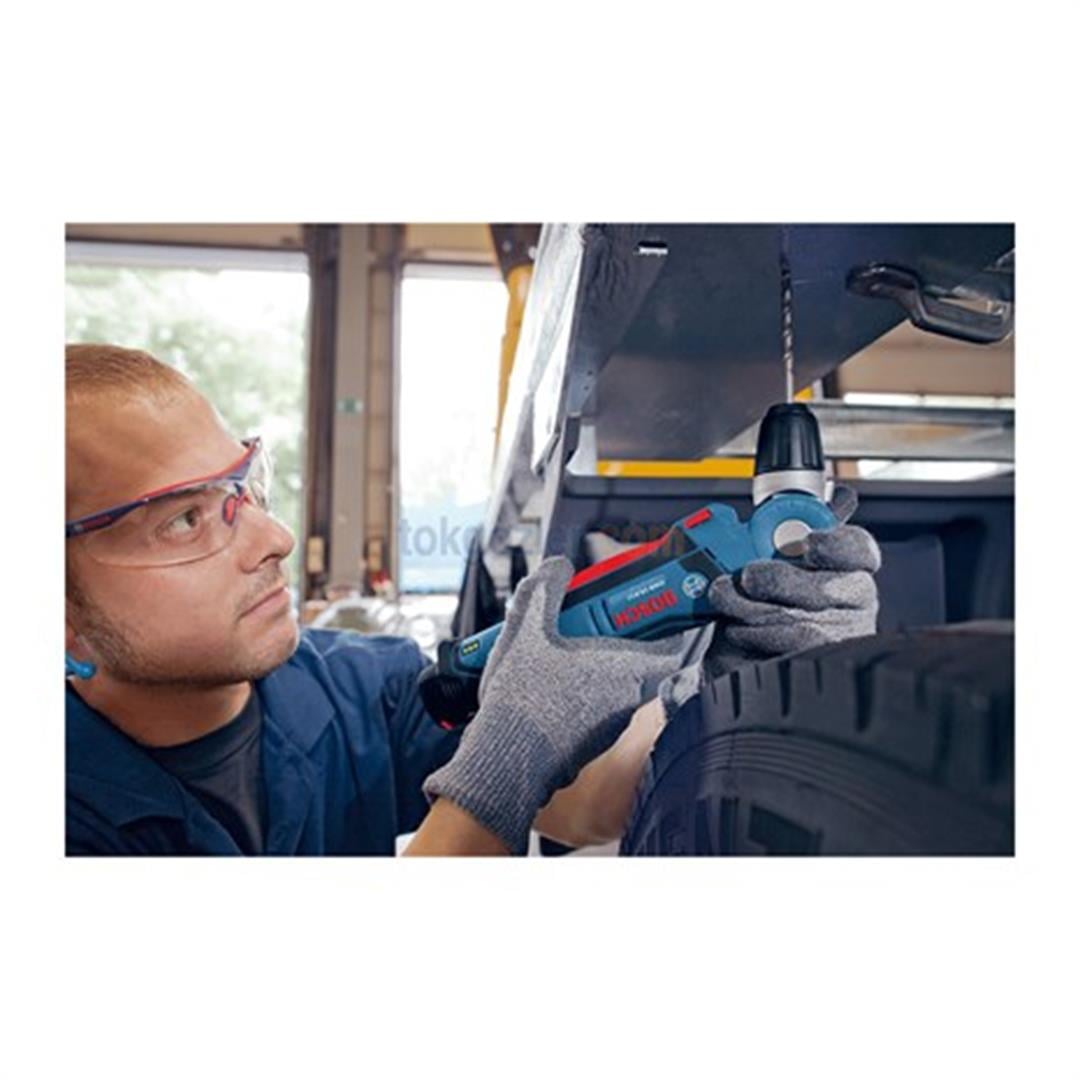 Bosch Profesyonel GWB 12V-10 2 Ah Çift Akülü Delme Vidalama - L-boxx Çantalı