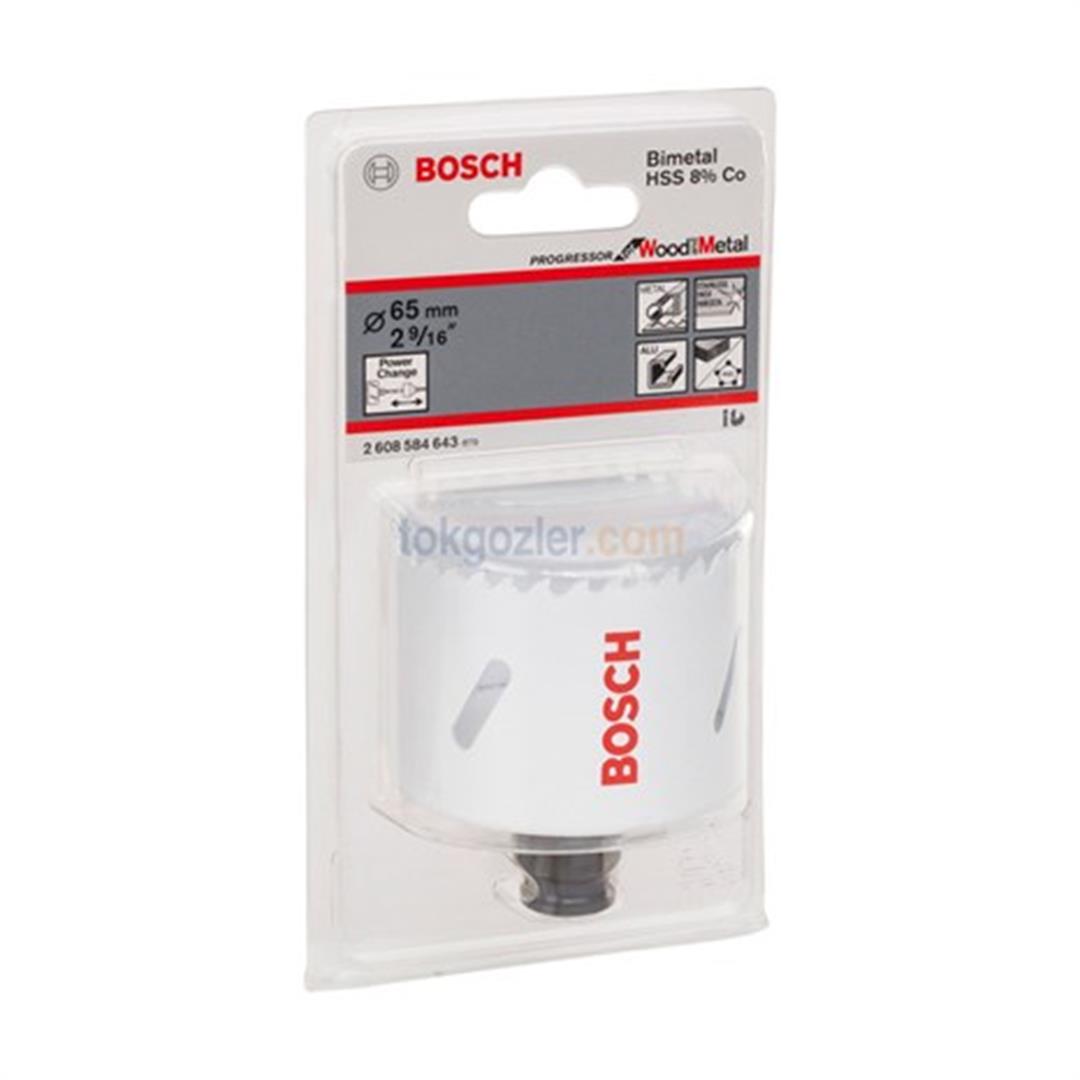 Bosch Progressor for WoodandMetal Panç - Delik Açma Testeresi 65 mm