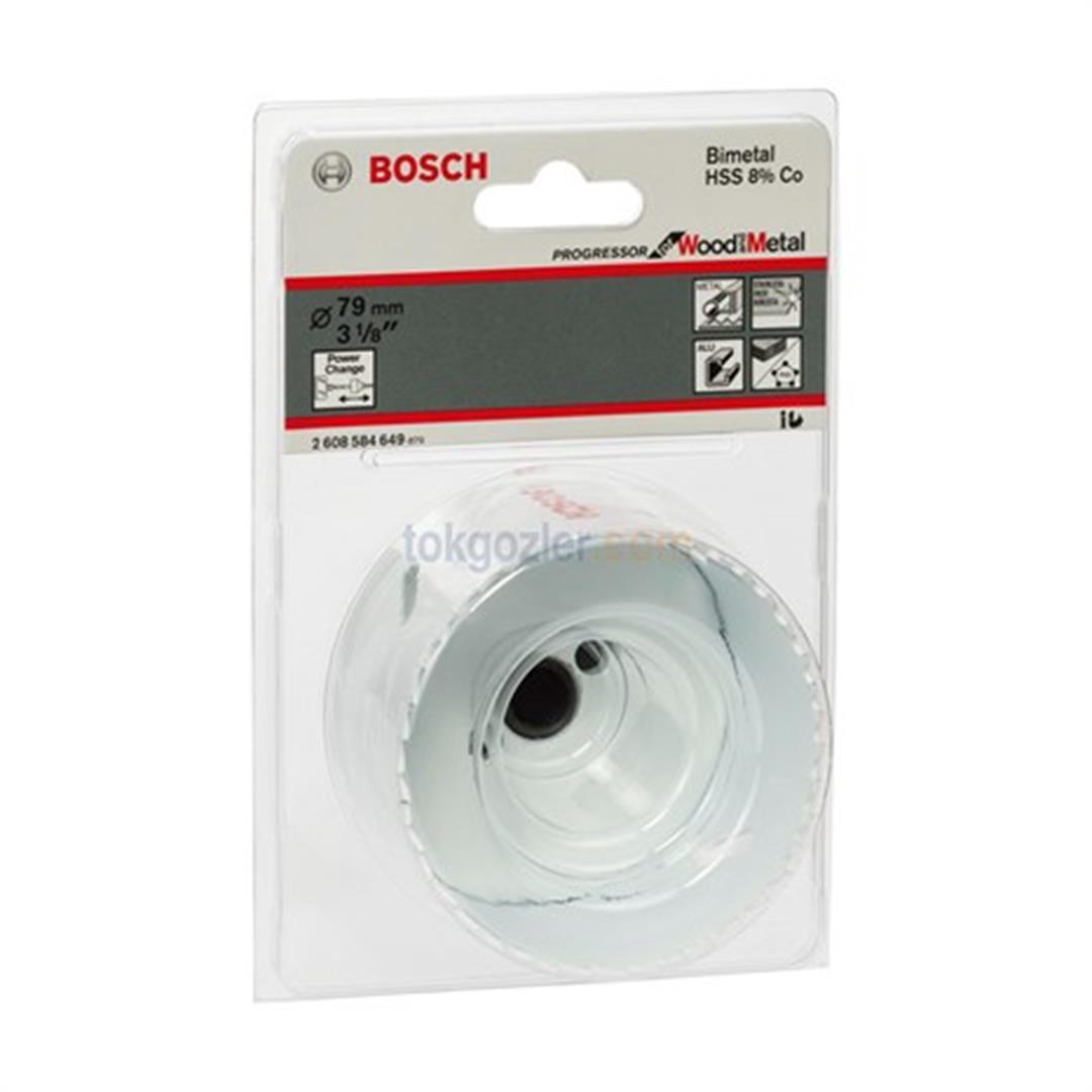 Bosch Progressor for WoodandMetal Panç - Delik Açma Testeresi 79 mm