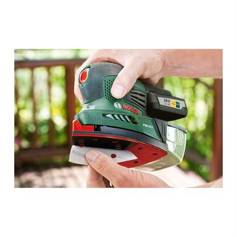 Bosch PSM 18 LI Lityum İyon Akülü Çok Amaçlı Zımpara Makinesi