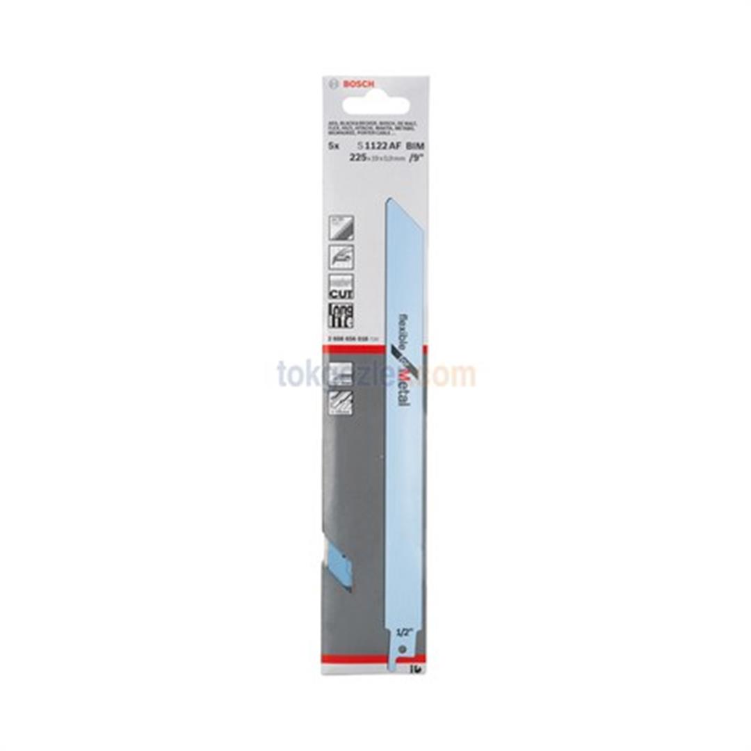 Bosch S 1122 AF Flexible for Metal 5li Metal Tilki Kuyruğu Testere Bıçağı