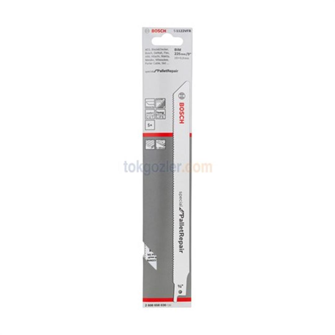 Bosch S 1122 VFR Special for PalletRepair 5li Panter Testere Bıçağı