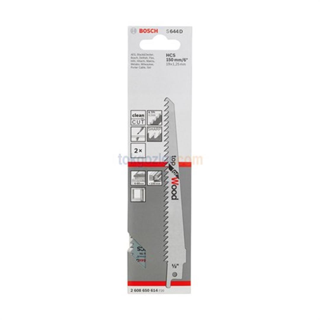 Bosch S 644 D Top for Wood 2li Ahşap Tilki Kuyruğu Bıçağı