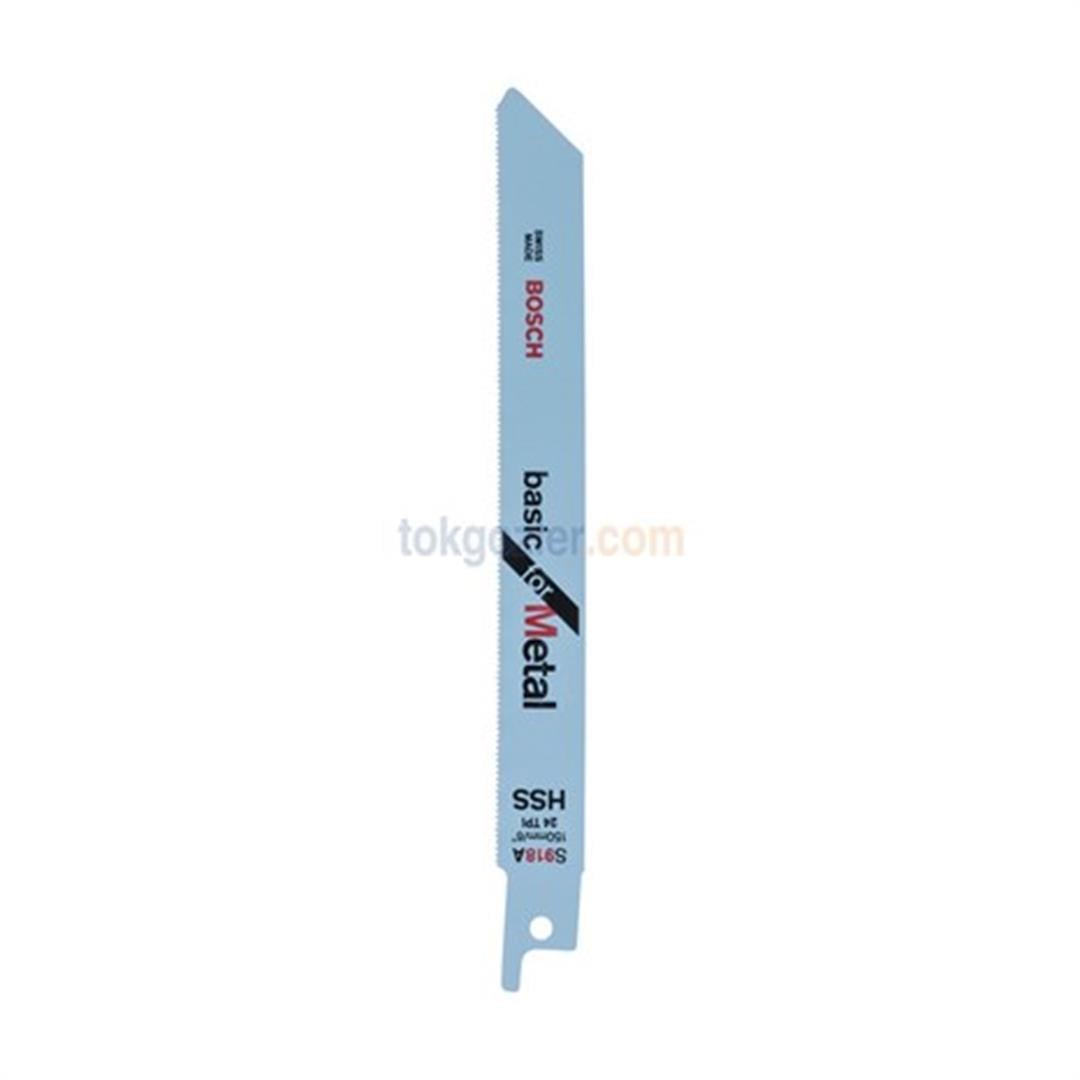 Bosch S 918 AF Basic for Metal 5li Metal Tilki Kuyruğu Testere Bıçağı
