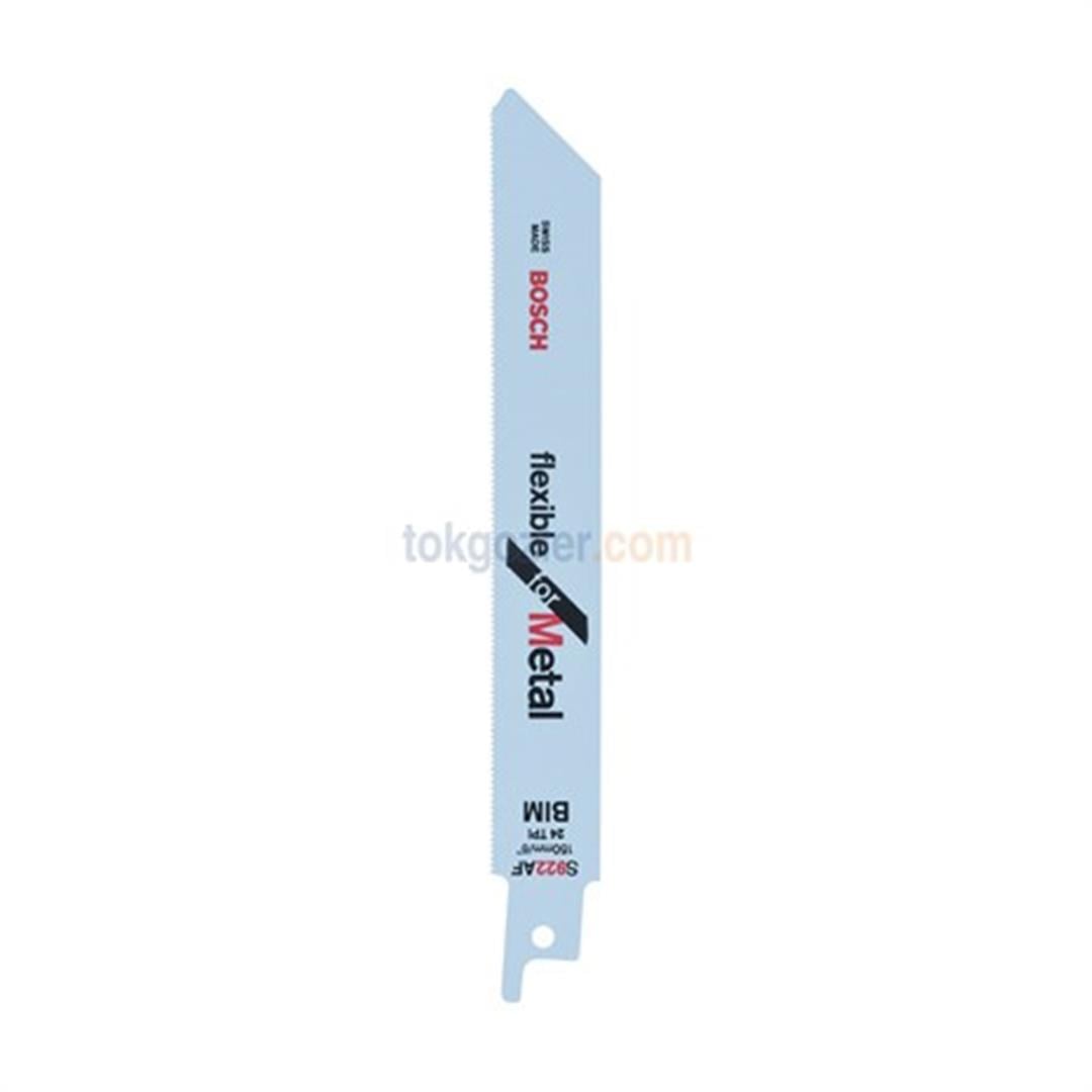 Bosch S 922 AF Flexible for Metal 5li Metal Tilki Kuyruğu Testere Bıçağı